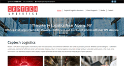 Desktop Screenshot of captechlogistics.com